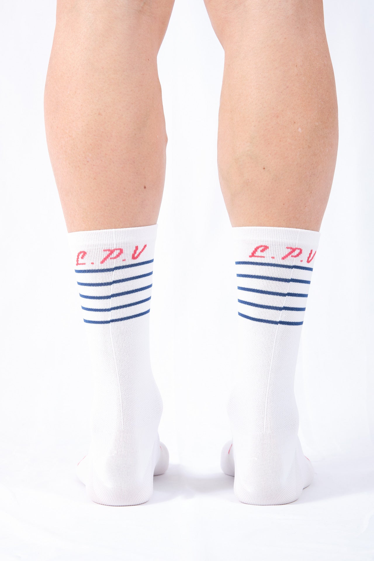 “Les marinières” cycling socks