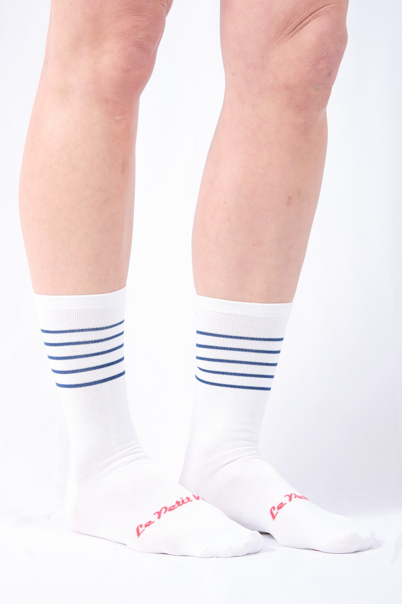 “Mlle marinière” cycling socks
