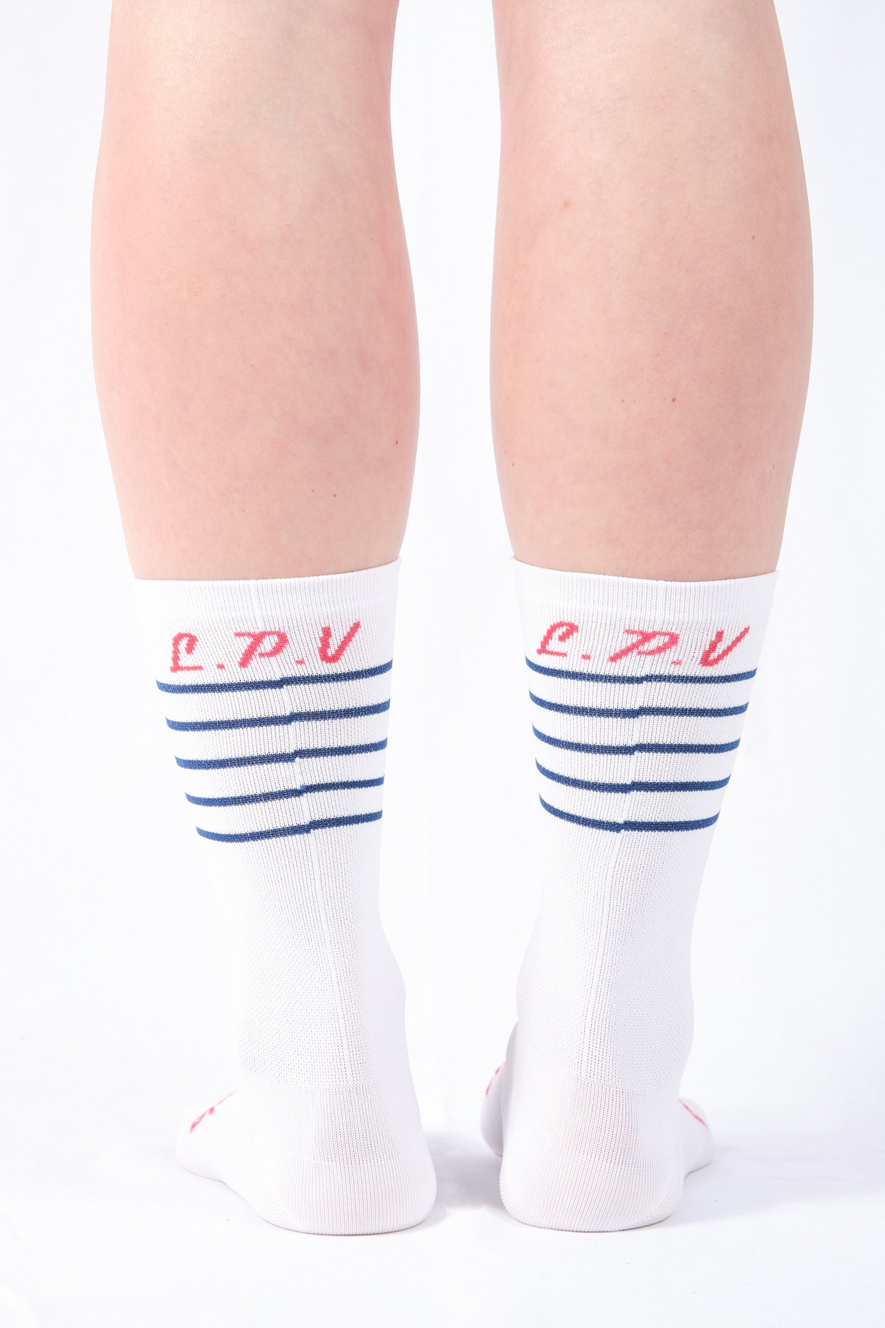 “Mlle marinière” cycling socks