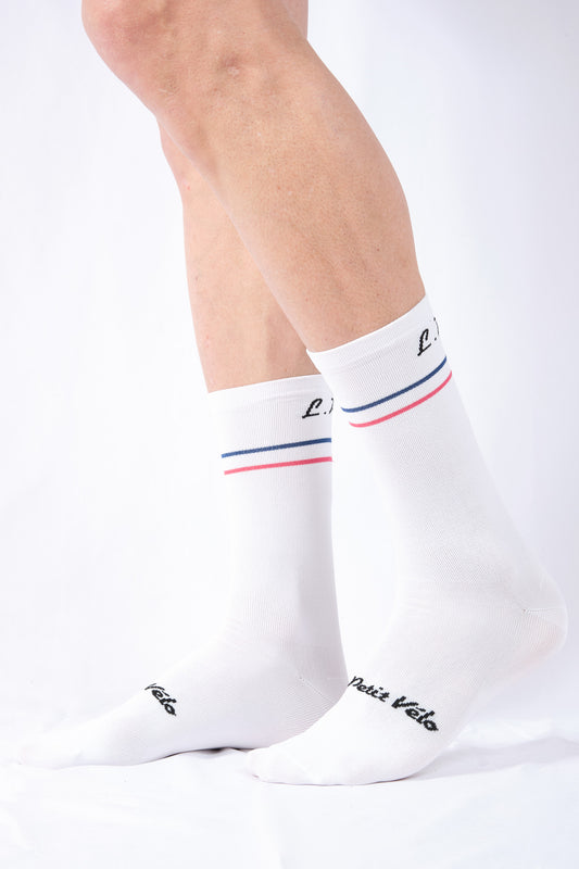 Chaussettes vélo "Les tricolores"