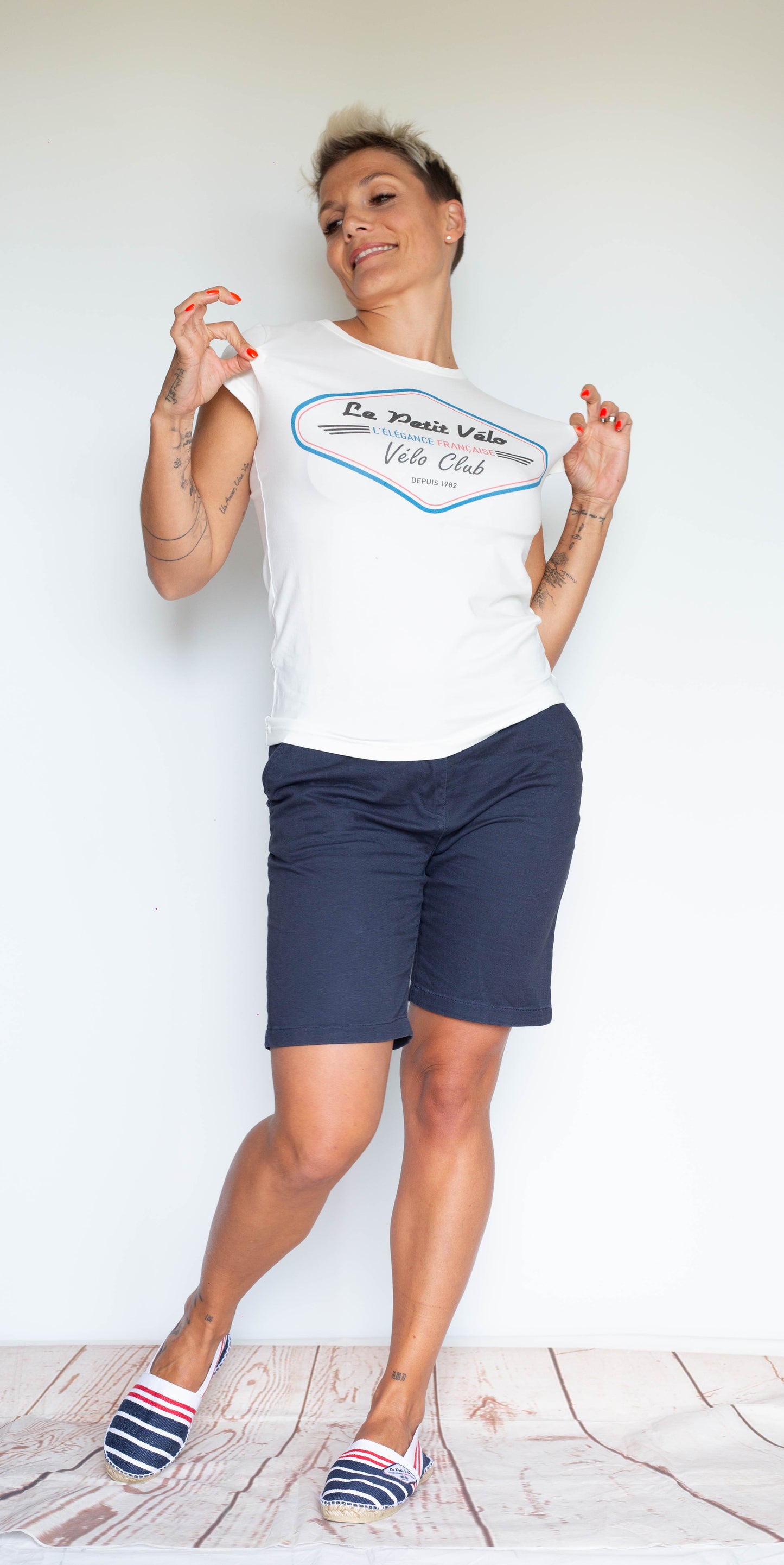 CAMISETA LE Mlle FRANÇAIS/ próximamente